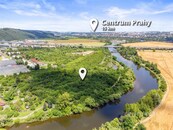 Soubor pozemků 15 465 m2 u Berounky - Praha Radotín, oblast budoucího parku Soutok, cena 9500000 CZK / objekt, nabízí 