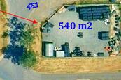 Nájem zpevněné plochy 540 m2, Oploceno, ostraha. Praha 9, cena 22000 CZK / objekt / měsíc, nabízí 